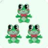 Ribbit Plush 3PCS