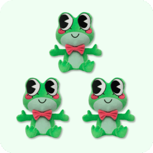 Ribbit Plush 3PCS