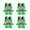 Ribbit Plush 4PCS